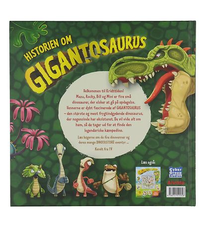 Alvilda Book - Gigantosaurus - Historien om Gigantosaurus - DA