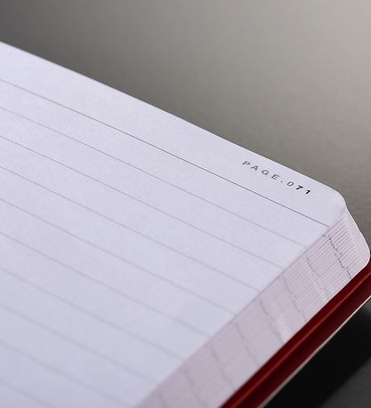 Oxford Notebook - Soft Case - Lined - A6 - Black/Red