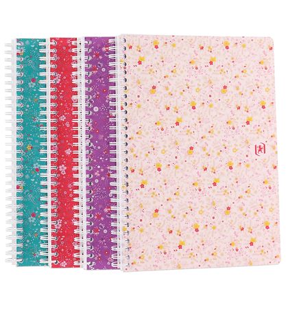 Oxford Notebook - 1 Book - Floral - Ruled - B5 - Assorted