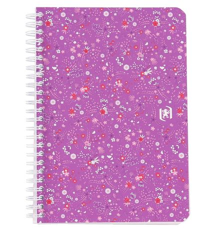 Oxford Notebook - 1 Book - Floral - Square - A5 - Assorted