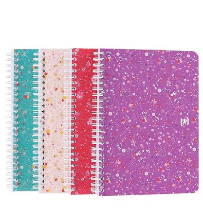 Oxford Notebook - 1 Book - Floral - Square - A5 - Assorted