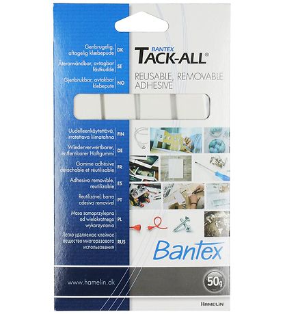 Bantex Tack-All Adhesive Rubber/Elephant Nut - 50 Grams