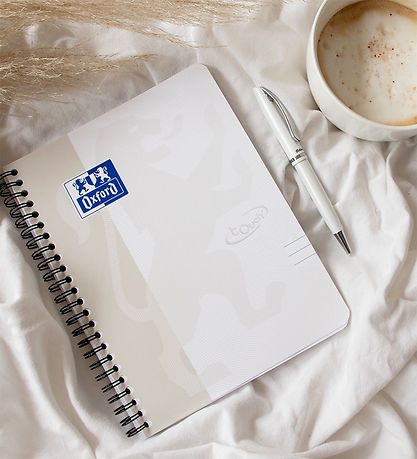 Oxford Notebook - Touch - Lined - A4 + - White