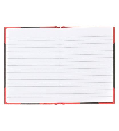 Bantex Notebook - Lined - A6 - Black/Red