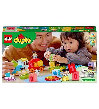 LEGO® DUPLO - Lest Með Tölur - Leyrum að telja 10954 - 23 Partar