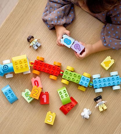 LEGO® DUPLO - Lest Með Tölur - Leyrum að telja 10954 - 23 Partar
