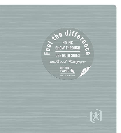 Oxford Notebook - Origins - Lined - A4 + - Gray