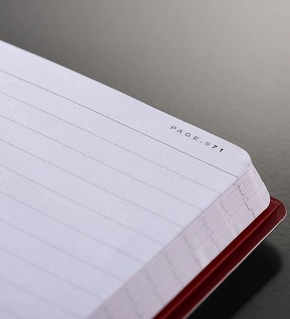 Oxford Notebook - Soft Case - Lined - B5 - Black/Red