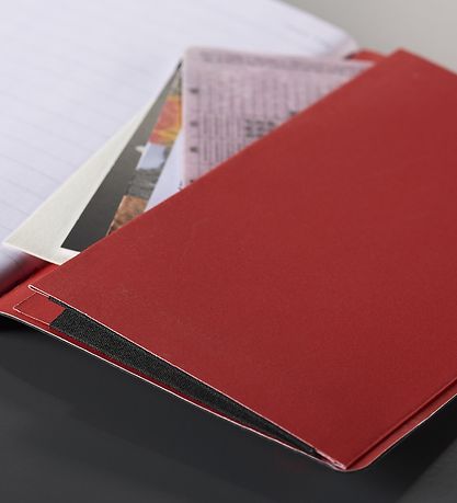 Oxford Notebook - Soft Case - Lined - B5 - Black/Red