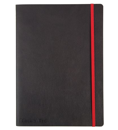 Oxford Notebook - Soft Case - Lined - B5 - Black/Red