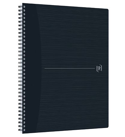 Oxford Notebook - Origins - Squared - A4 + - Black