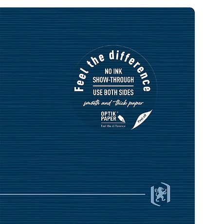 Oxford Notebook - Origins - Squared - A4 + - Blue