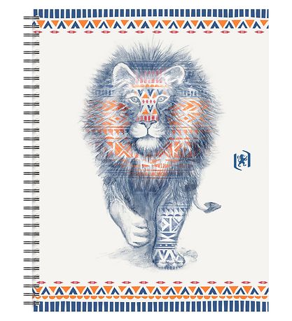 Oxford Notebook - 1 Book - Boho Chic - Squared - B5 - Assort