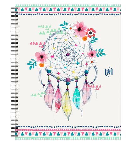 Oxford Notebook - 1 Book - Boho Chic - Squared - B5 - Assort