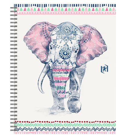 Oxford Notebook - 1 Book - Boho Chic - Squared - B5 - Assort