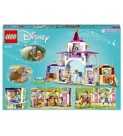 LEGO Disney Princess - Belle and Rapunzel's Royal Stables 43195