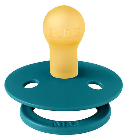 BIBS Colour Pacifiers - Size 1 - 2-Pack - Round - Nordic Mint/Fo
