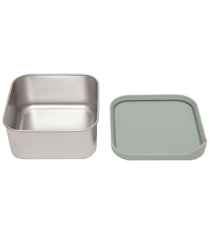 Petit Monkey Brotdose - Lucy - Steel - Sage Green