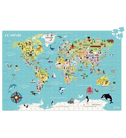 Vilac Jigsaw Puzzle - 500 Bricks - The World of Ingela Arrhenius