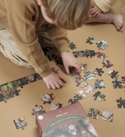 Fabelab Puzzle Game - 50 Bricks - Four Seasons - Autumn