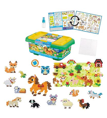 Aquabeads Bead Set - 3500+ parts - Box Of Fun - Farm