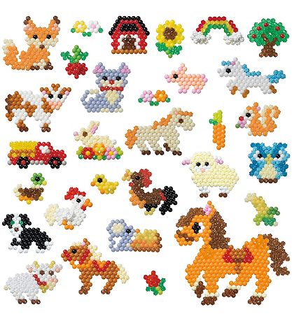 Aquabeads Bead Set - 3500+ parts - Box Of Fun - Farm