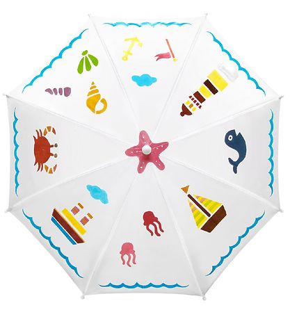 4M - KidzMaker - Paint Your Own Umbrella
