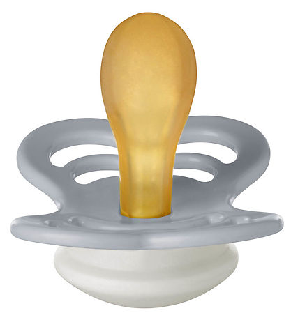 BIBS Supreme+ Glow Pacifiers - Size 2 - 2-Pack - Symmetrical - S