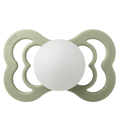 BIBS Supreme+ Glowing Pacifiers - Size 2 - 2-Pack - Symmetrical 