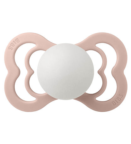 BIBS Supreme+ Glowing Pacifiers - Size 2 - 2-Pack - Symmetrical 
