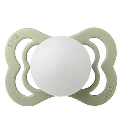 BIBS Supreme+ Glowing Pacifiers - Size 1 - 2-Pack - Symmetrical 
