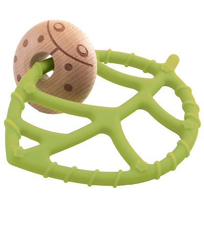 Djeco Beißring - BabyGreeni - Silikon - Grün