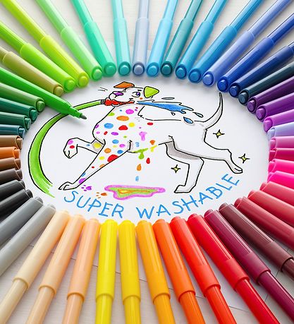Faber-Castell Markers - Kids - 50 pcs - Multicolour