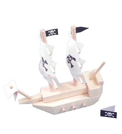 Gift In A Tin Construction Playset - Build - Pirate Ship In A Ti