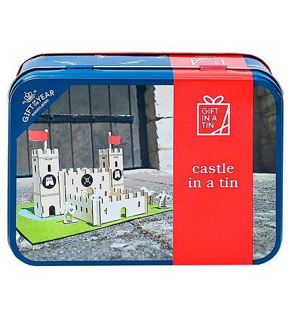 Gift In A Tin Construction Playset - Build - Castle In A Tin