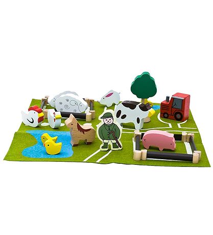 Gift In A Tin Speelset - Leren & Play - Farm In een Tin