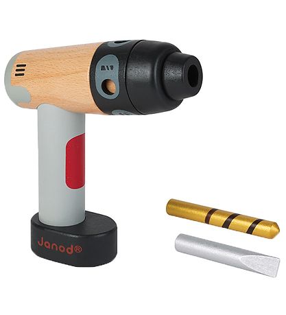 Janod Drill - 18.5 cm - Wood