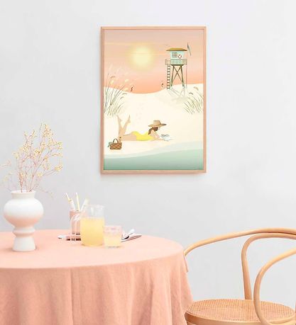 Vissevasse Veggspjald - 30x40 cm - Sunny Days