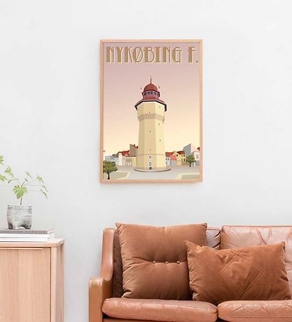 Vissevasse Poster - 50x70 cm - Nykøbing F.