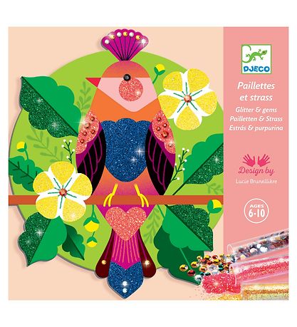 Djeco Kreasæt - Sequins & Strass - Paradisio