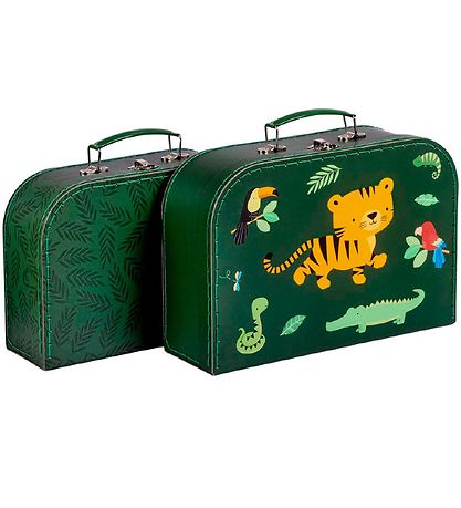 A Little Lovely Company Cardboard Suitcase 2 pcs 29x25.5 cm KW BE