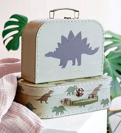 A Little Lovely Company Cardboard Suitcase - 2 pcs - 29x25.5 cm 