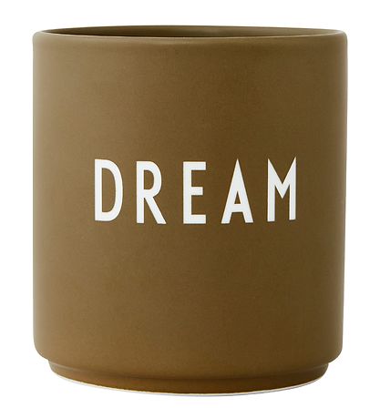 Design Letters Mugg - Favourite - Dream - Olive