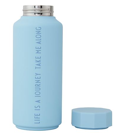 Design Letters Thermo Bottle - 500 mL - Light Blue