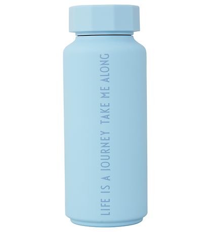 Design Letters Thermo Bottle - 500 mL - Light Blue