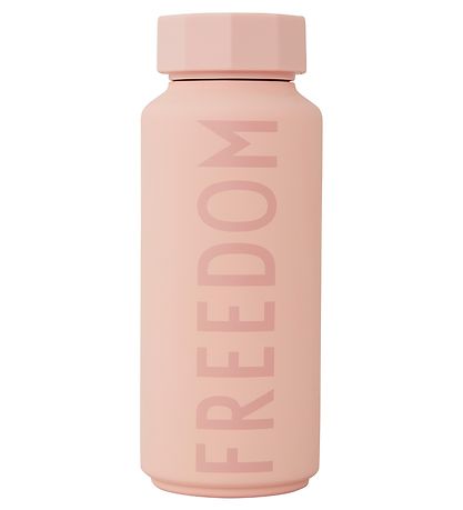 Design Letters Thermo Bottle - Freedom - 500 mL - Powder Rose