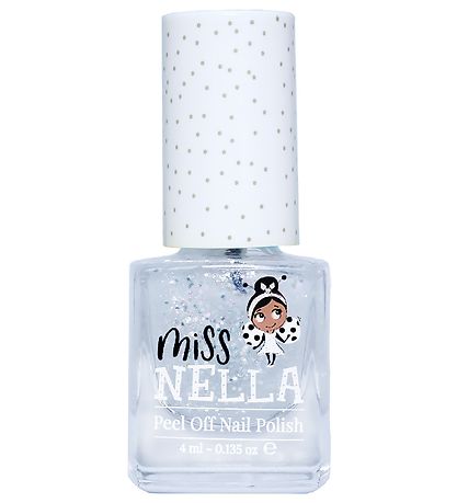 Miss Nella Nail Polish Polish - 3-Pack - Peach Slushie/Confetti 