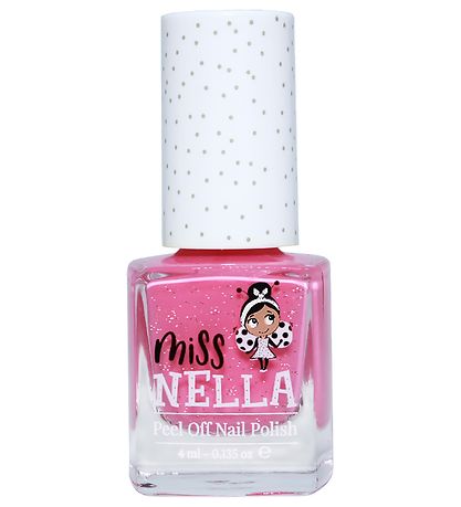 Miss Nella Nail Polish Polish - 3-Pack - Peach Slushie/Confetti 