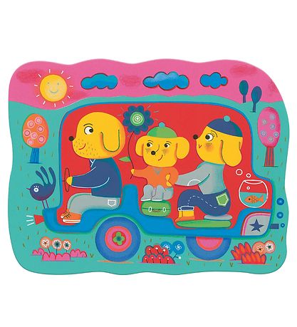 Djeco Creation Set - Magic Coloring - Gul