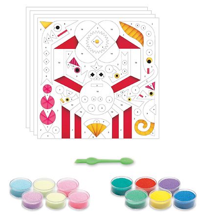 Djeco Creation Set - Coloured Sand - Sea Lights
